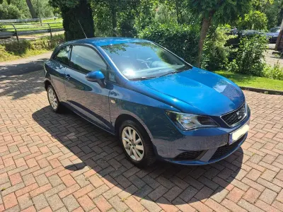 Gebraucht Seat Ibiza SC 4You 86 PS (63 kW) 2014 Blau Kleinwagen