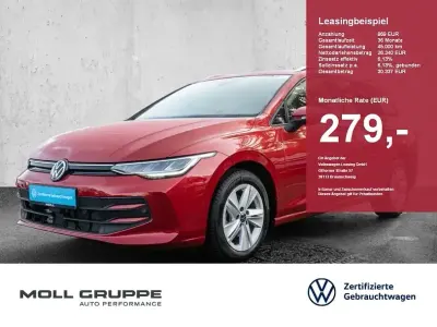 Usata VW Golf VIII Life 150 CV (110 kW) 2025 Rosso Station wagon