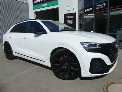 Brugt Audi Q8 S-Line 286 HK (210 kW) 2024 Hvid SUV