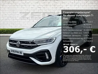 Neu VW T-Roc Cabriolet R 300 PS (220 kW) 2025 Weiß SUV
