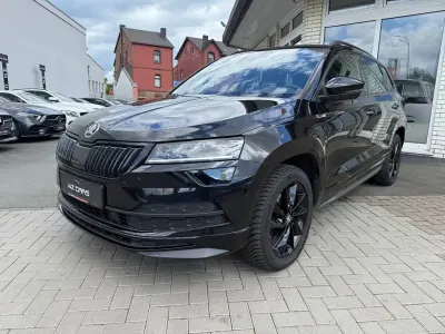 Gebraucht Skoda Karoq SportLine 190 PS (139 kW) 2020 Cerna magic/black magic SUV