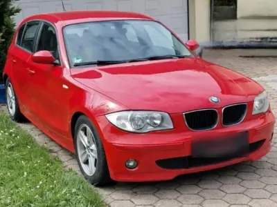 Gebraucht BMW 116 116 PS (85 kW) 2005 Rot Kleinwagen