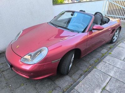 Gebraucht Porsche Boxster 228 PS (167 kW) 2003 Rot Cabrio