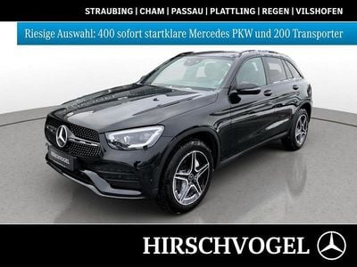 Gebraucht Mercedes GLC300e AMG line 194 PS (142 kW) 2020 Metalliclack obsidianschwarz m SUV