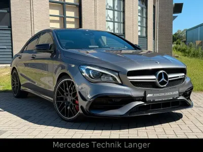 Gebraucht Mercedes CLA45 AMG AMG 381 PS (280 kW) 2017 Mountaingrau  met. Coupé