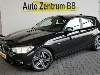 Gebraucht BMW 118 Sport Line 136 PS (100 kW) 2018 Schwarz Kleinwagen