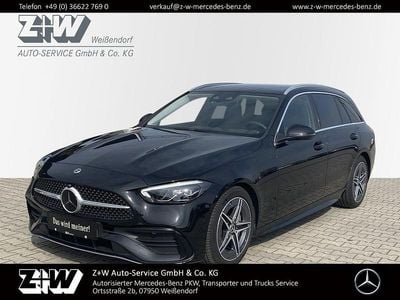 Gebraucht Mercedes C300 AMG 258 PS (189 kW) 2025 Lack obsidianschwarz Kombi