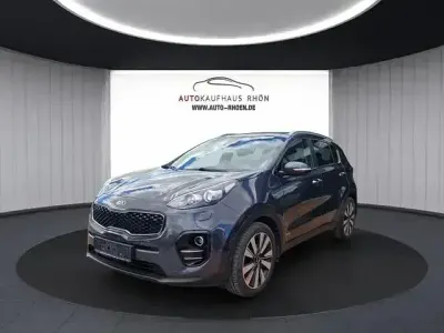 Gebraucht Kia Sportage Platinum Edition 185 PS (136 kW) 2016 E5b winchestergrau met. SUV