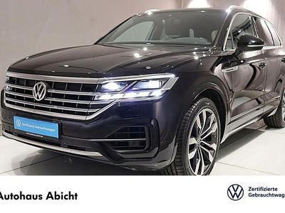 Gebraucht VW Touareg R-line 286 PS (210 kW) 2019 Deep black perleffekt SUV