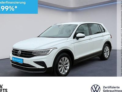 Gebraucht VW Tiguan 150 PS (110 kW) 2022 Weiß SUV