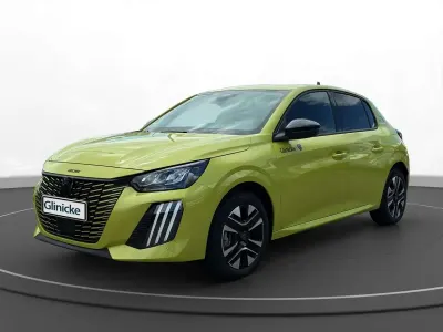 Gebraucht Peugeot e-208 Allure 114 kW (156 PS) 2026 Farbe aguedagelb/typ aussenver Kleinwagen