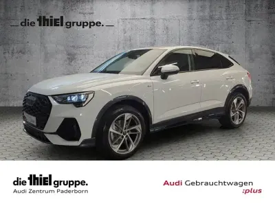 Gebraucht Audi Q3 Sportback Sport 150 PS (110 kW) 2025 Gletscherweiß metallic SUV