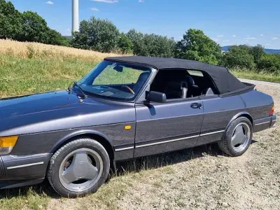 Gebraucht Saab 900 Cabriolet 160 PS (117 kW) 1990 Grau Cabrio