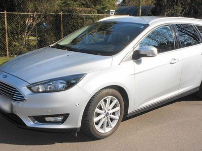 Second-hand Ford Focus Titanium 125 CP (91 kW) 2018 Argintiu Break