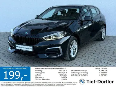 Brugt BMW 118 Luxury Line 136 HK (100 kW) 2021 Sort Hatchback