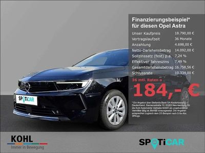 Schwarz Gebraucht 2023 Opel Astra Elegance Limousine | 18.790 € (Guter Preis)
