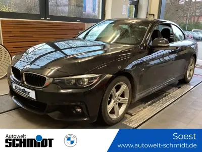 Gebraucht BMW 420 M Sport 184 PS (135 kW) 2019 (schwarz)  black sapphire Cabrio
