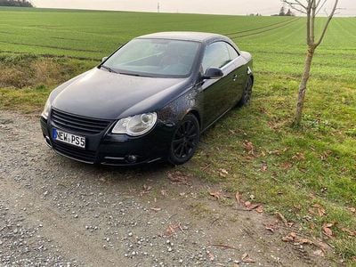 Schwarz Gebraucht 2007 VW Eos Cabrio | 3.500 € (Guter Preis)
