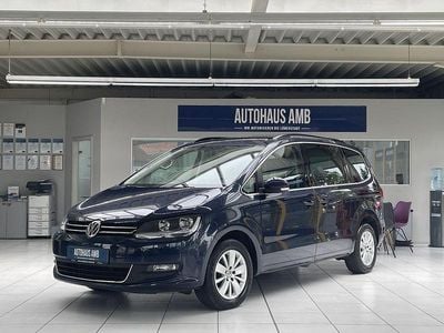 Gebraucht VW Sharan Comfortline 150 PS (110 kW) 2016 Blau Van / Kleinbus