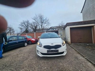 Gebraucht Kia Carens 136 PS (100 kW) 2014 Weiß Van / Kleinbus