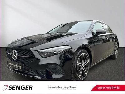 Gebraucht Mercedes A200 Progressive 163 PS (119 kW) 2024 Lack kosmosschwarz Limousine