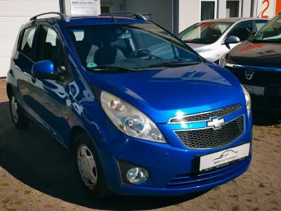 Gebraucht Chevrolet Spark LS 82 PS (60 kW) 2010 Blau Kleinwagen