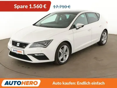 Gebraucht Seat Leon FR 131 PS (96 kW) 2019 Weiß Limousine