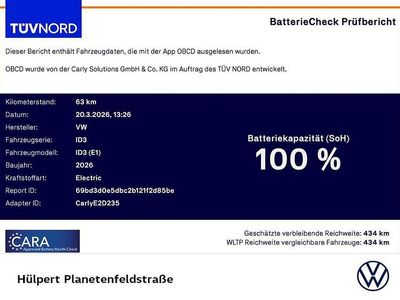 Neu VW ID.3 Pure 125 kW (170 PS) 2026 Grenadillschwarz metallic Kleinwagen