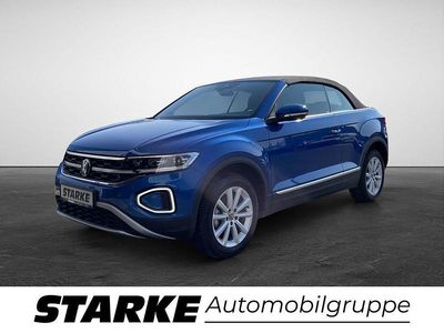 Gebraucht VW T-Roc Cabriolet Style 150 PS (110 kW) 2025 Blau Cabrio