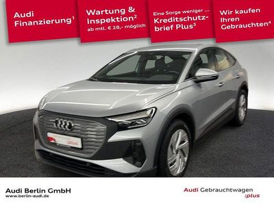 Gebraucht Audi Q4 Sportback e-tron Comfort 125 kW (170 PS) 2023 Silber SUV