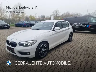 Gebraucht BMW 118 Advantage 136 PS (100 kW) 2019 Alpinweiss iii Limousine