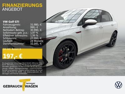 Weiß Gebraucht 2024 VW Golf VIII GTI Kleinwagen | 33.280 € (Teuer)