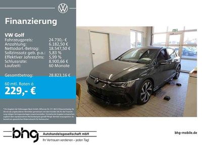 Gebraucht VW Golf VIII R-line 131 PS (96 kW) 2024 Grau Limousine