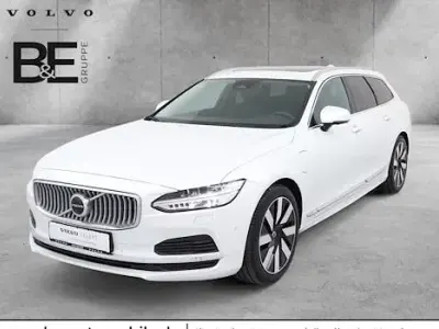 Brugt Volvo V90 Plus 350 HK (257 kW) 2025 Hvid Stationcar