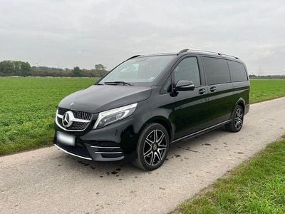 Gebraucht Mercedes V250 AMG line 190 PS (139 kW) 2022 Schwarz Van / Kleinbus