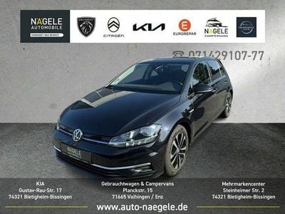 Gebraucht VW Golf VII IQ Drive 131 PS (96 kW) 2019 Schwarz Limousine