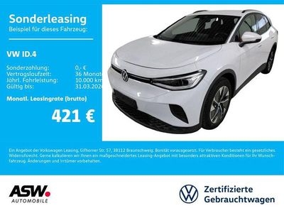 Gletscherweiß metallic Gebraucht 2025 VW ID.4 Pro SUV | 38.930 € (Guter Preis)