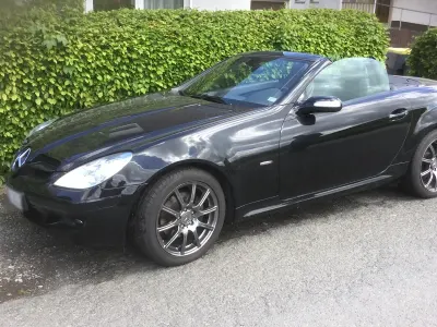 Gebraucht Mercedes SLK280 230 PS (169 kW) 2007 Schwarz Cabrio