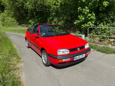 Gebraucht VW Golf Cabriolet 75 PS (55 kW) 1996 Schwarz Cabrio
