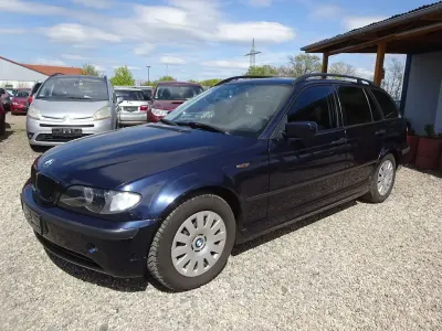 Gebraucht BMW 318 Exclusive 116 PS (85 kW) 2005 Blau Kombi