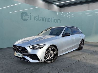 Silber Gebraucht 2021 Mercedes C220 AMG Limousine | 49.680 €