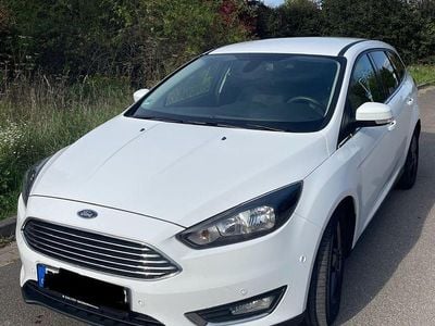 Gebraucht Ford Focus Titanium 150 PS (110 kW) 2017 Weiß Kombi