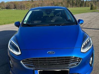 Usata Ford Fiesta Cool & Connect 101 CV (74 kW) 2020 Blu Utilitaria