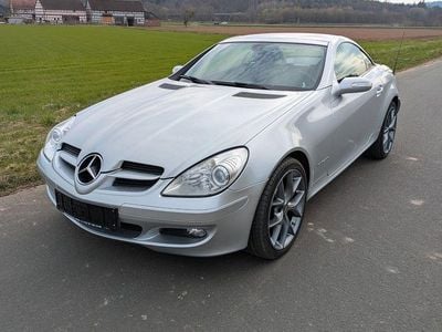 Gebraucht Mercedes SLK200 163 PS (119 kW) 2005 Silber Cabrio