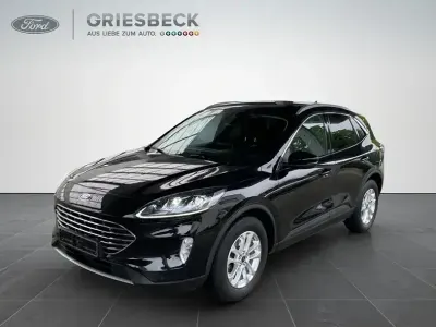 Gebraucht Ford Kuga Titanium 120 PS (88 kW) 2022 Obsidianschwarz metallic SUV
