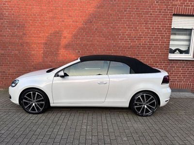 gebraucht VW Golf Cabriolet VI Exclusive 2.0Tdi"Navi"LED"Kam