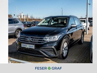 Gebraucht VW Tiguan Allspace Life 150 PS (110 kW) 2023 Deep black perleffekt SUV