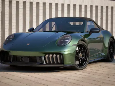 Neu Porsche 992 541 PS (397 kW) 2026 Grün Cabrio