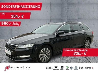 Gebraucht Skoda Superb Style 150 PS (110 kW) 2022 Schwarzmagic perleffekt Kombi