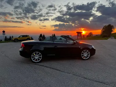 Gebraucht VW Eos Individual 140 PS (102 kW) 2008 Schwarz Cabrio